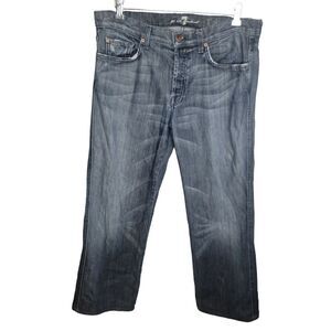7 For All Mankind Men's "A Pocket Relaxed" Denim Jeans size 34